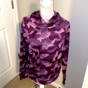 Velocity Purple Camo Hoodie